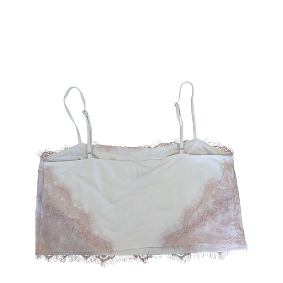 Intimately free people lace crop cami‎ tank adjustable straps XS/S - Picture 3 of 8
